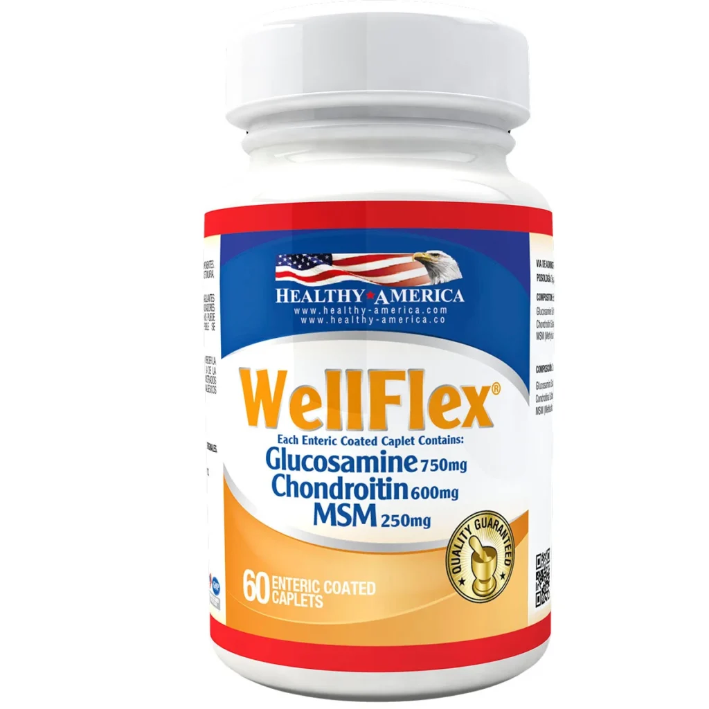 WellFlex Glucosamine 750mg, Chondroitin 600mg